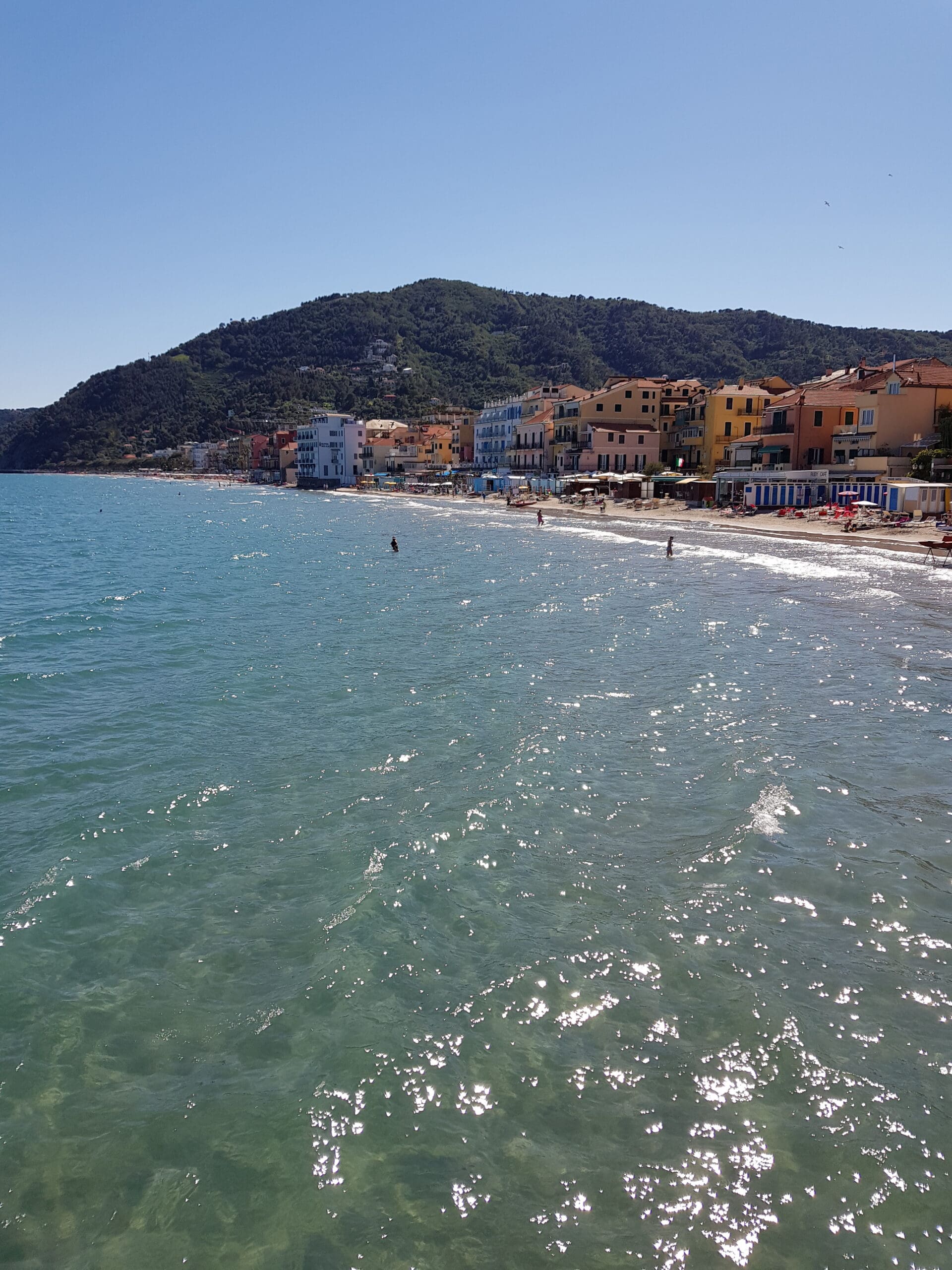 Alassio, Ligurië, Italië