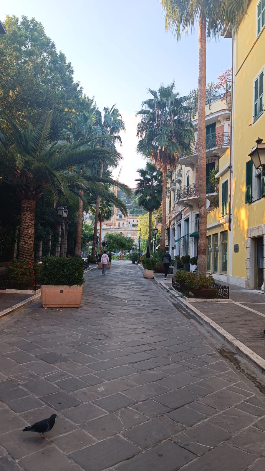 Alassio centrum, Ligurië, Italië