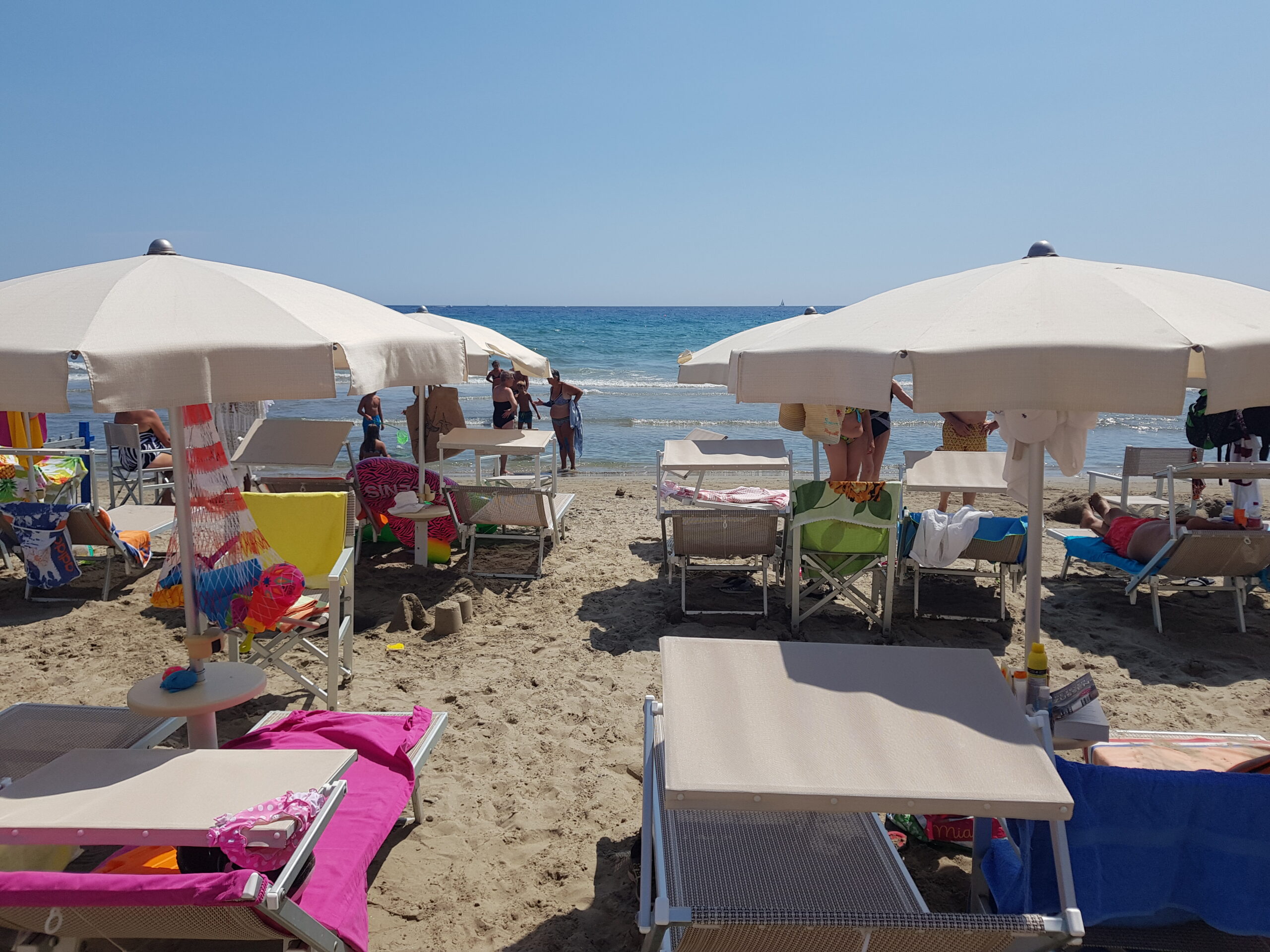 Bagni Santa Carmen, Alassio, Ligurië, Italië