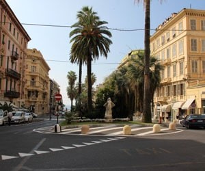 Centrum San Remo, Ligurië, Italië