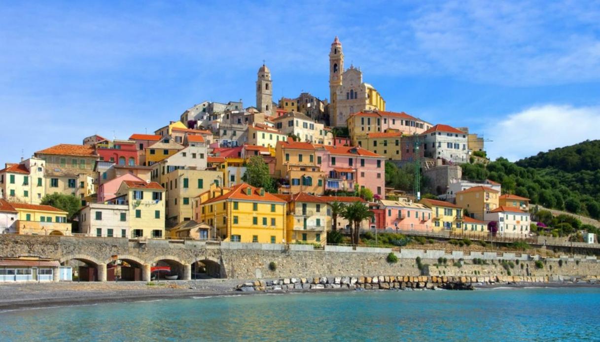 Cervo, Ligurië, Italië 