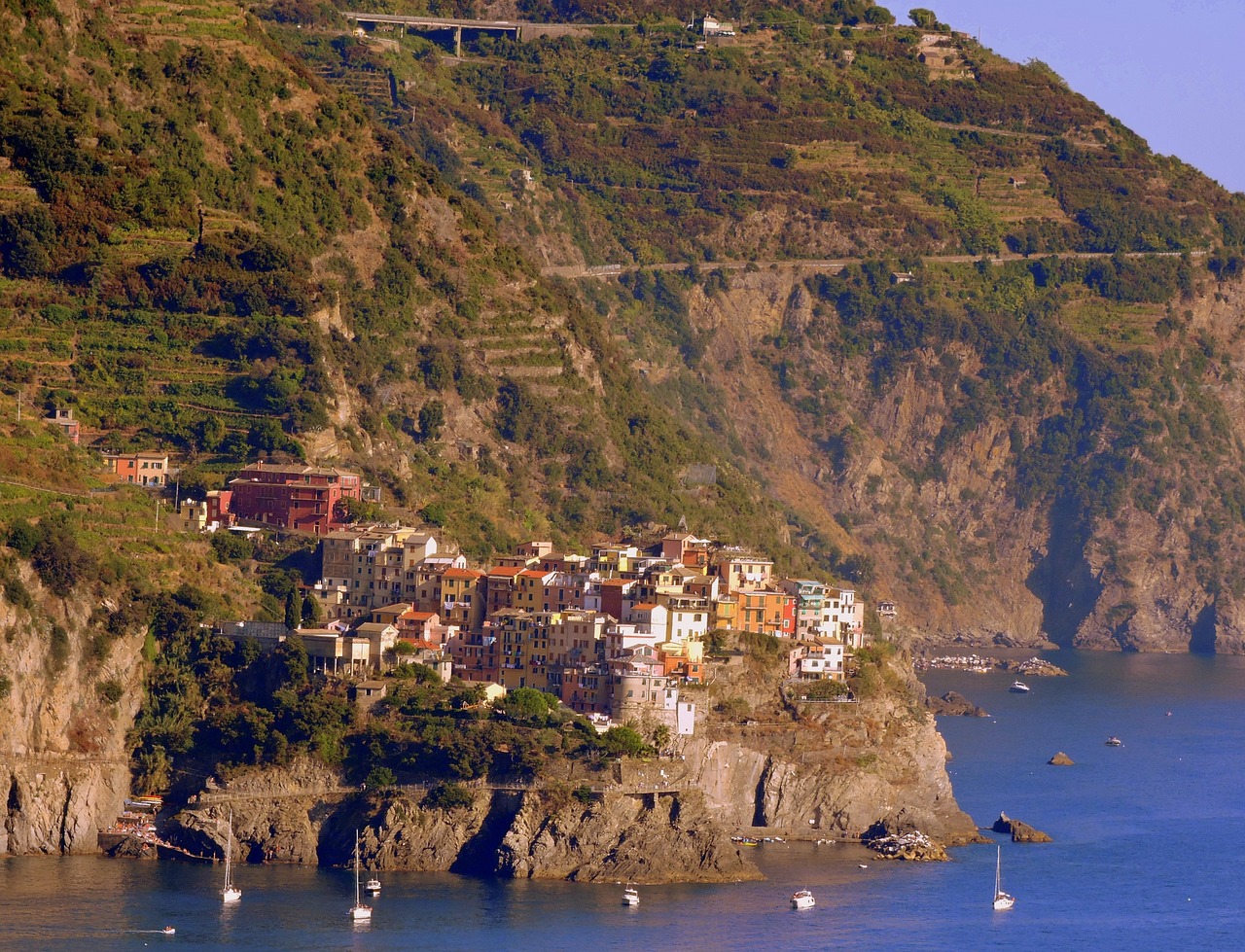 Corniglia, Ligurie, Italie, Cinque Terre