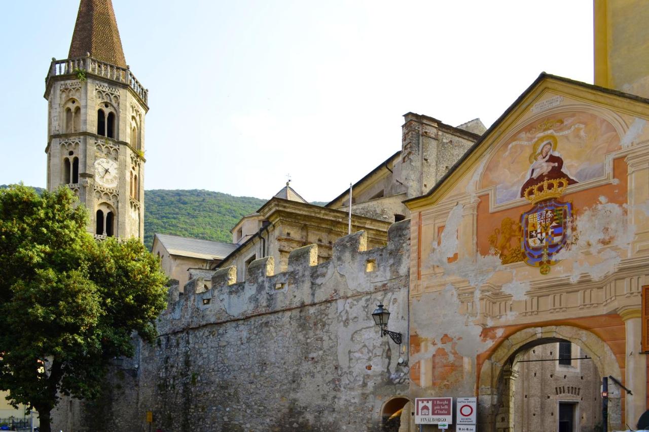 Finalborgo, Ligurië, Italië 