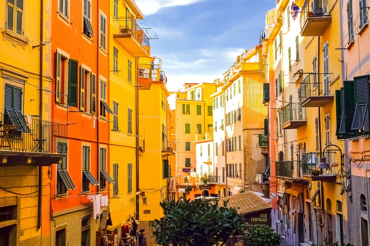 Manarola, Cinque terre, Ligurië, Italië