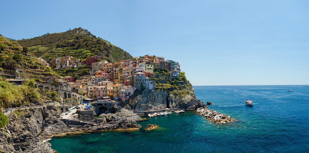 Manarola, Cinque terre, Ligurië, Italië