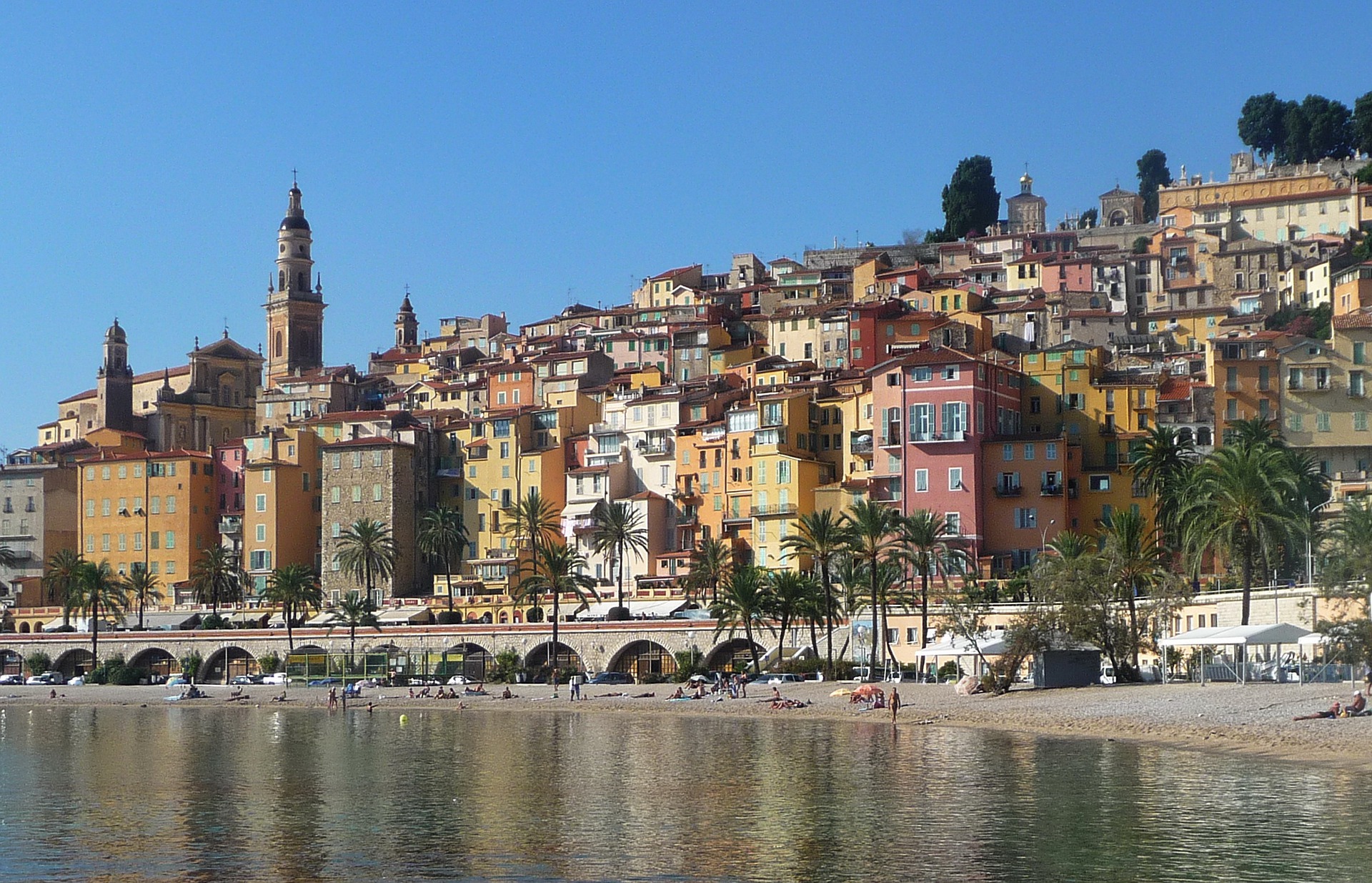 Menton, Cote d'Azur, Frankrijk