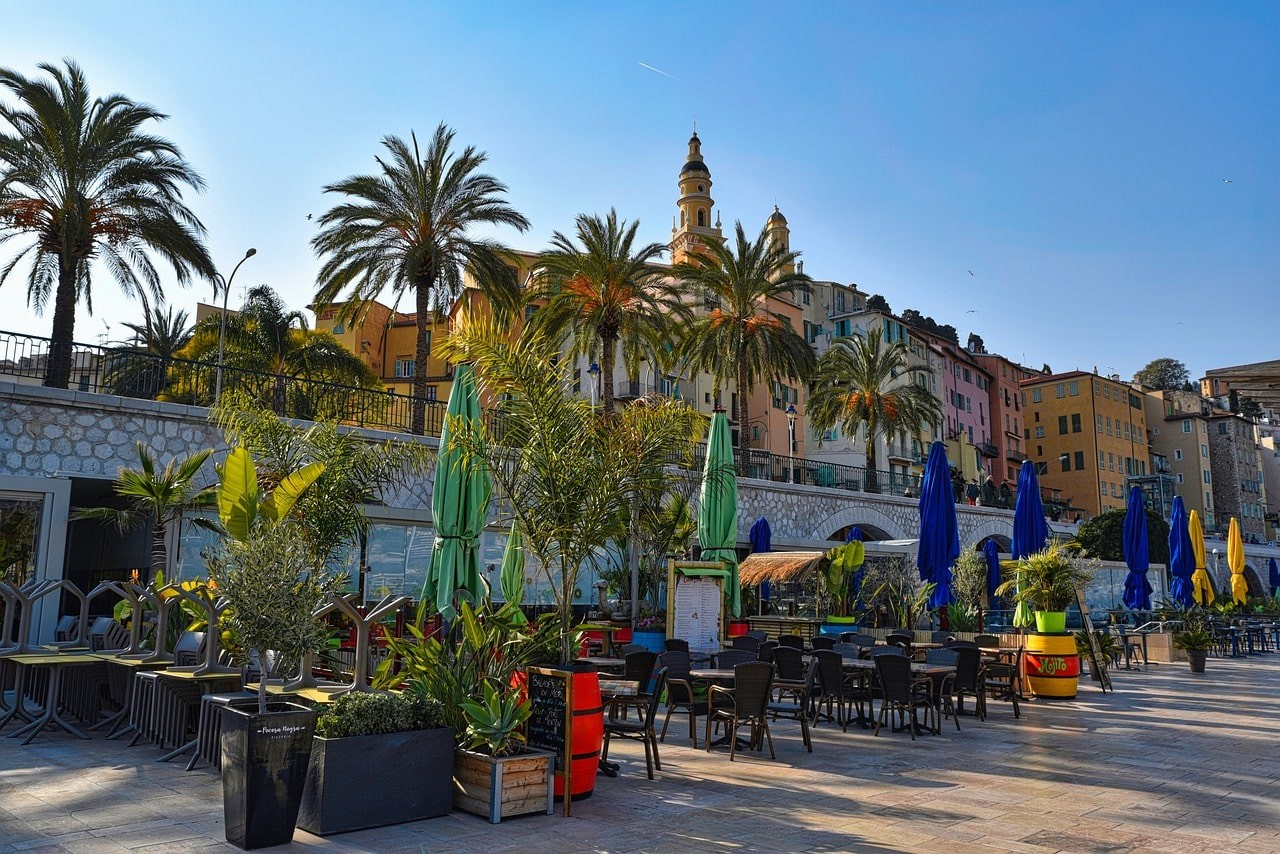 Menton, Zuid Frankrijk Menton, Zuid Frankrijk