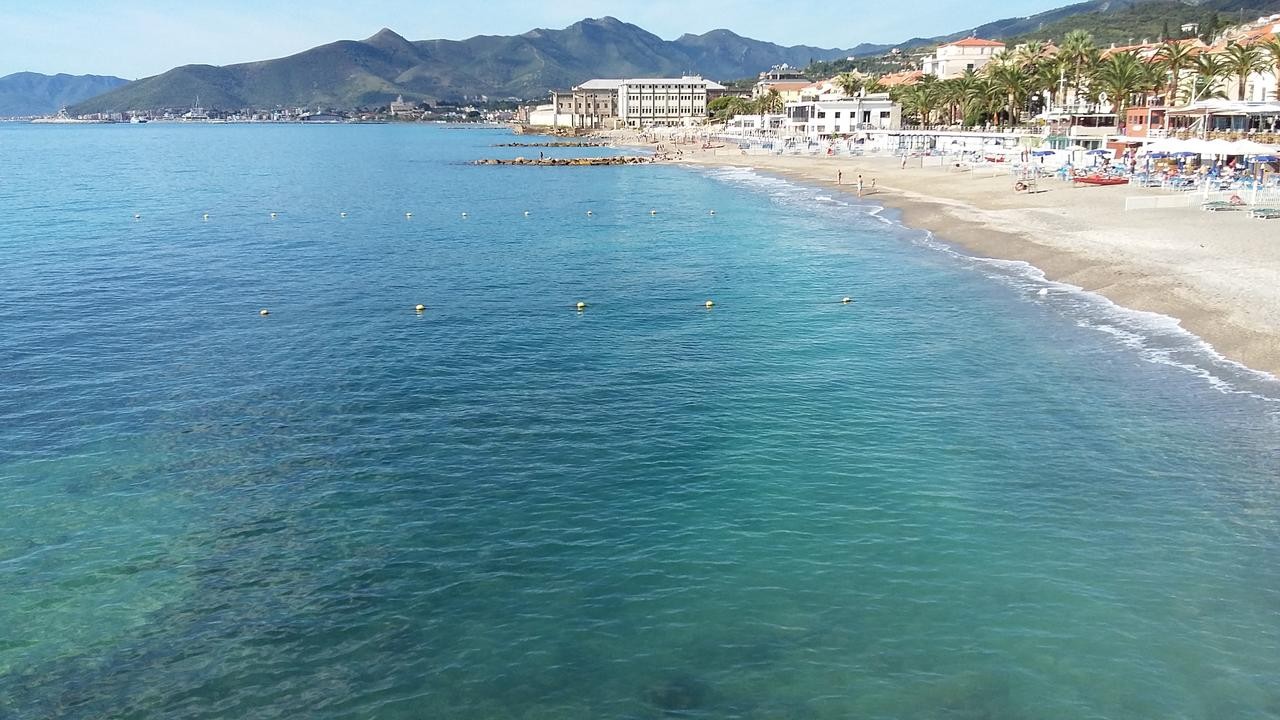 Pietra Ligure, bloemenriviera, Italië Pietra Ligure, bloemenriviera, Italië
