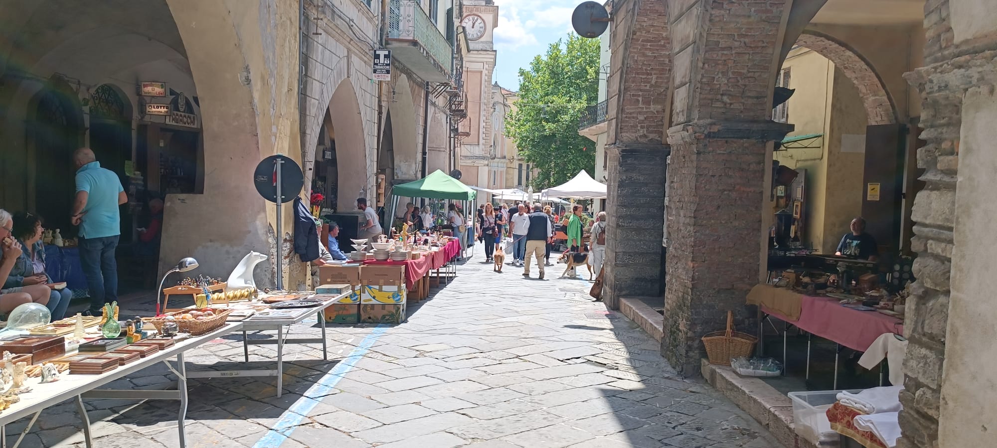 Pieve di teco, Ligurië, Italië 