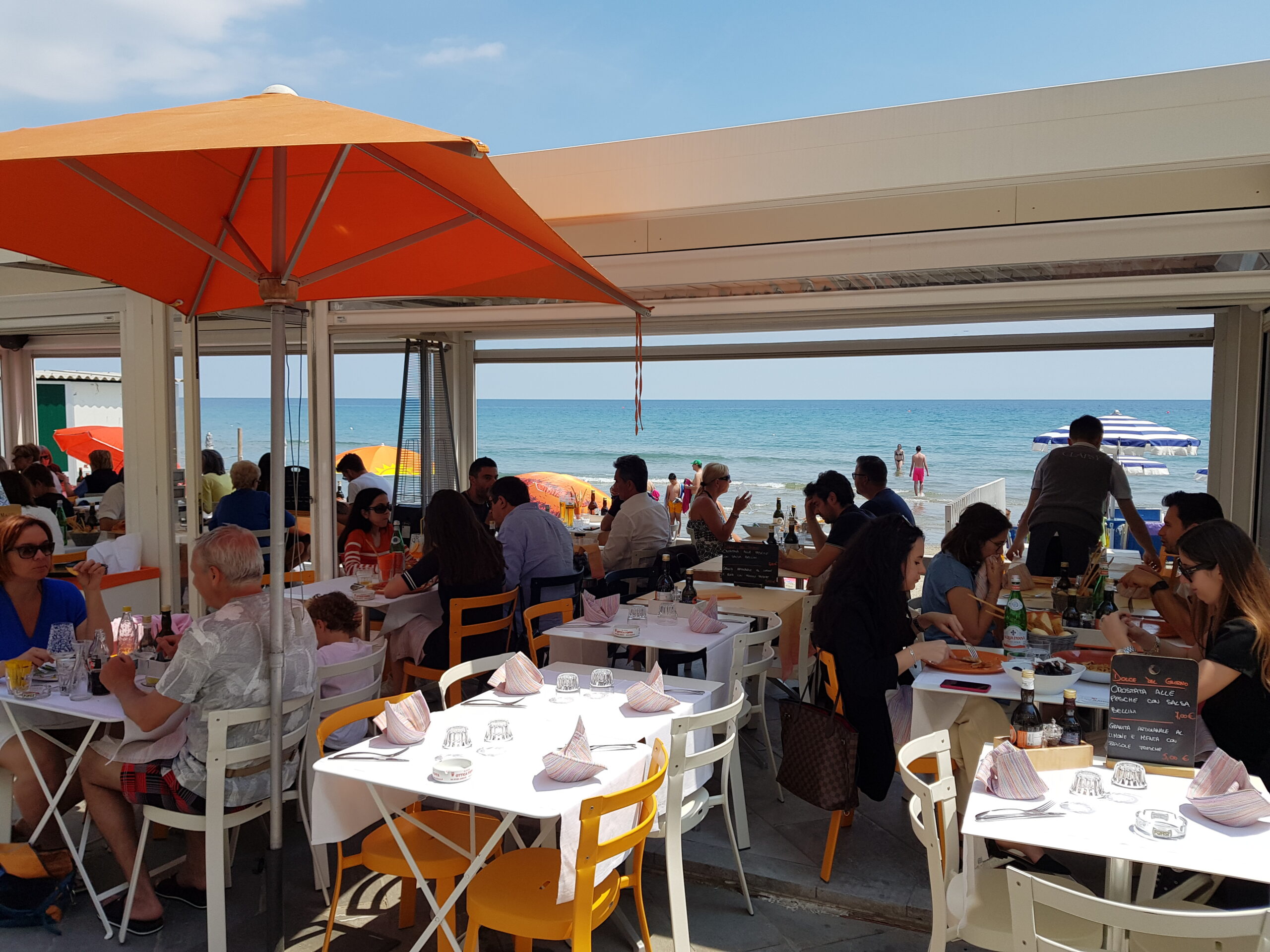 Restaurant Clapsy Alassio, Ligurië, Italië