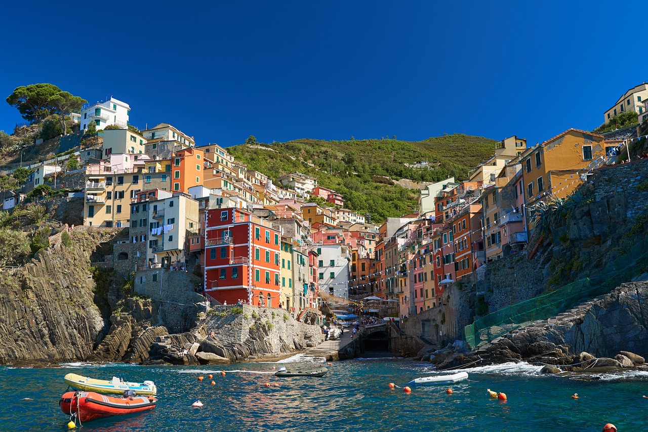 Riomaggiore, Cinque Terre, Ligurië, Italië