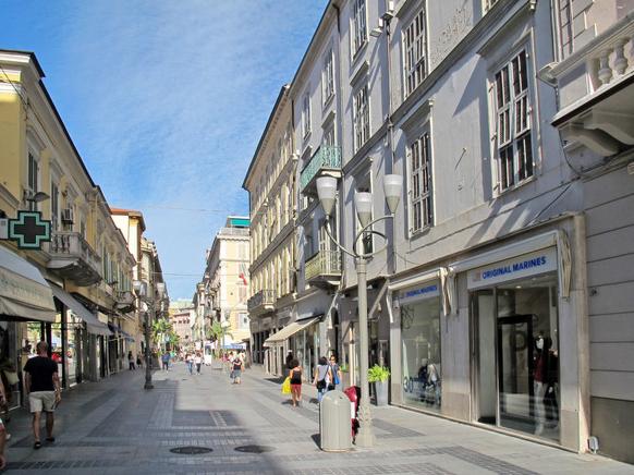 centrum San Remo, Ligurië, Italië 