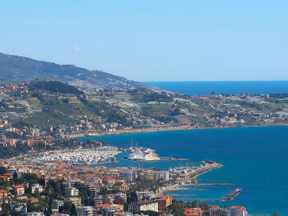 San Remo, Ligurië, Italië 