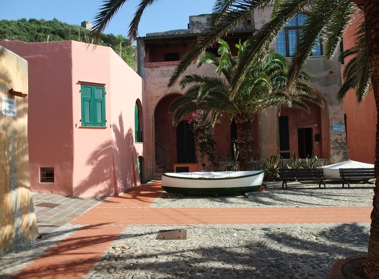 Varigotti, Ligurië, Italië Varigotti, Ligurië, Italië