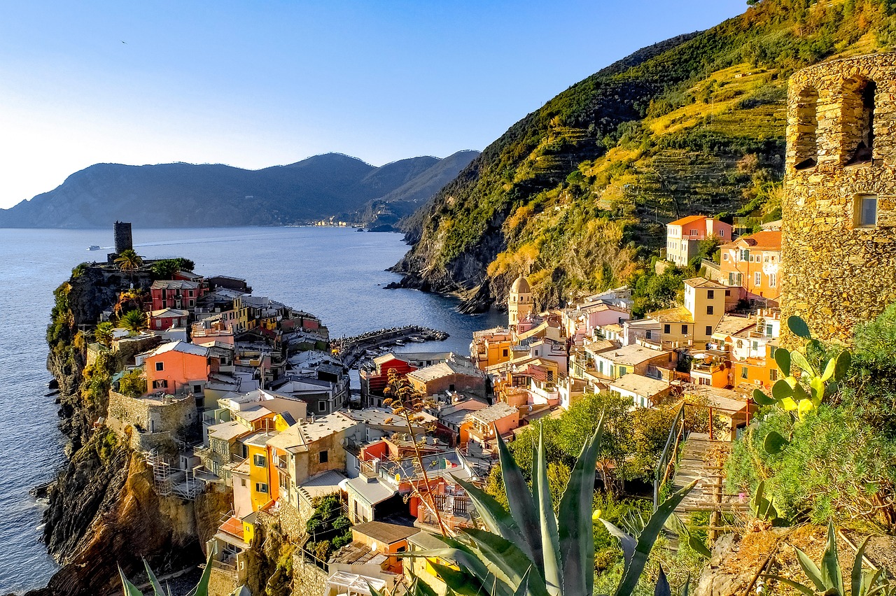 Vernazza, Cinque Terre, Ligurië, Italië