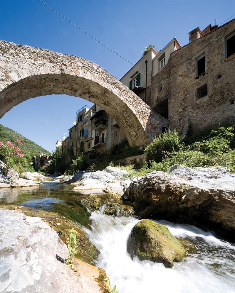 Zuccarello, Ligurië, Italië