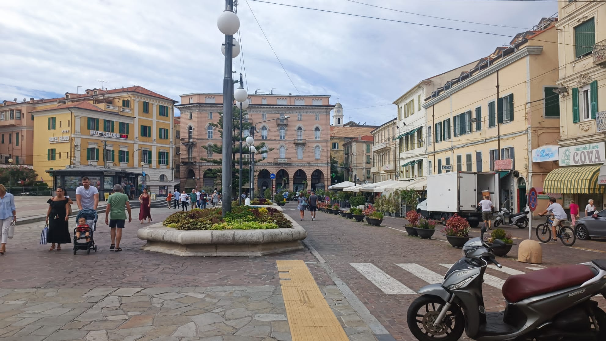 centrum San Remo, Italiaanse Riviera 