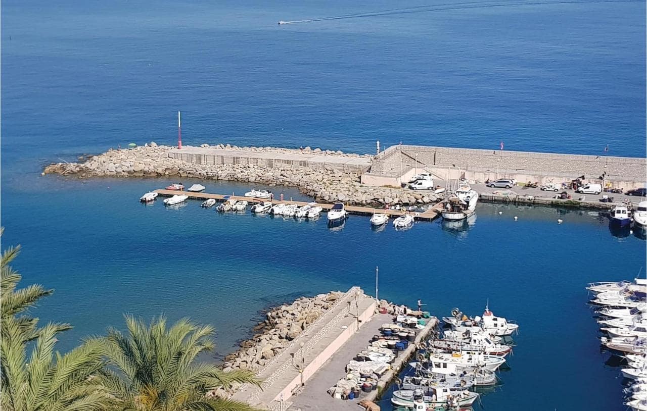 haven Bordighera, bloemenriviera, Italië
