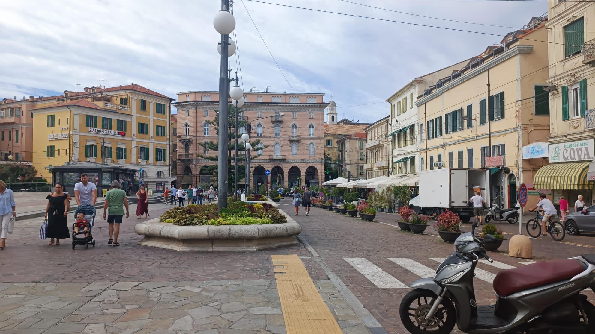 oude centrum San Remo, Ligurië, Italië