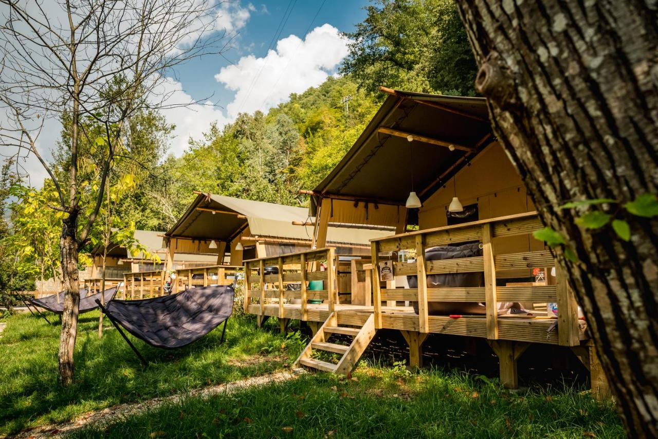 safaritent camping delle Rose, Ligurië, Italië